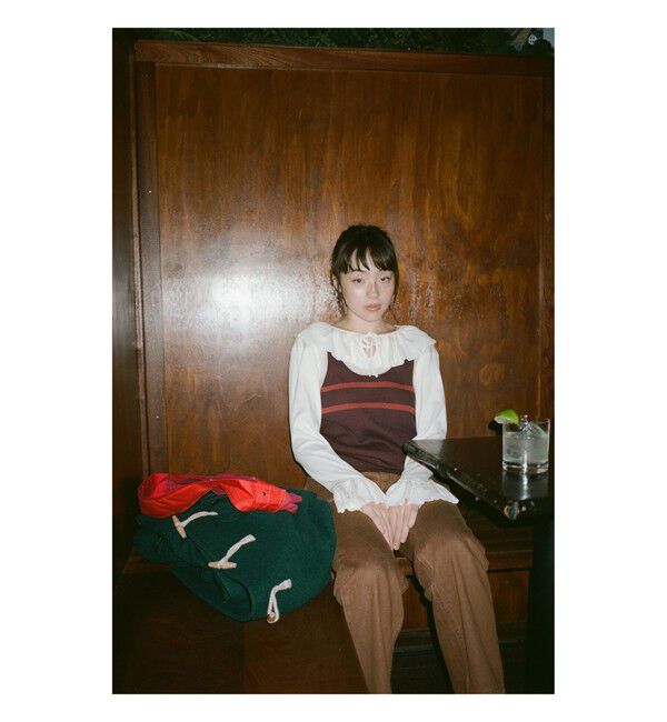 人気ファッションメンズ|【ビームス ウィメン/BEAMS WOMEN】 12ゲージ ジャカード ライン タンク