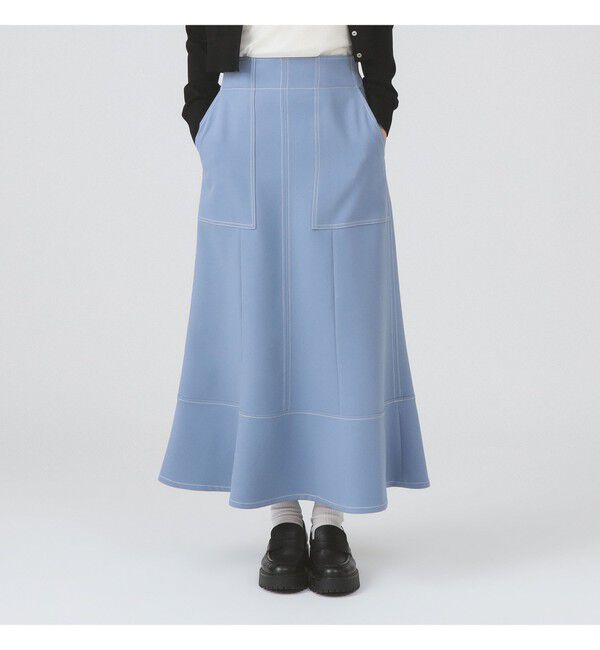 【ビームス　ウィメン/BEAMS WOMEN】 ステッチ マーメイド スカート