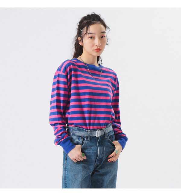 人気メンズファッション|【ビームス ウィメン/BEAMS WOMEN】 ベーシック ボーダー ロングスリーブ