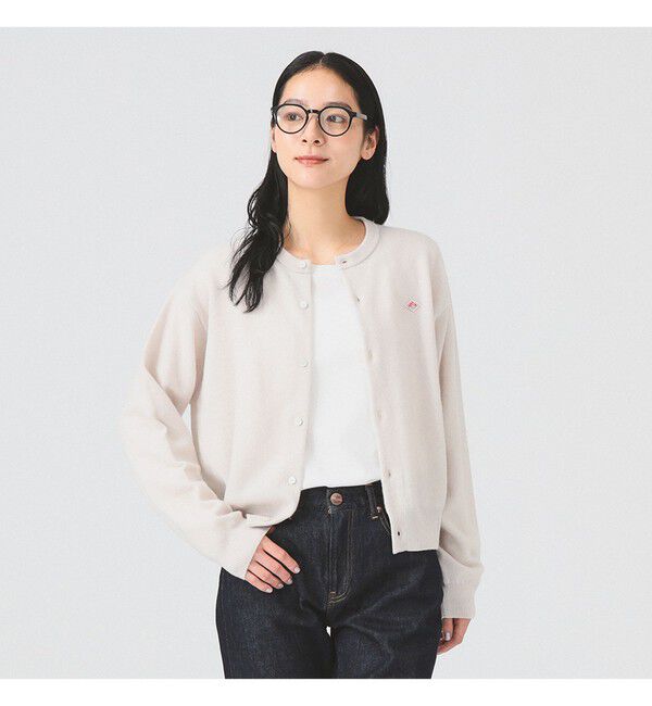 ファッションメンズなら|【ビームス ウィメン/BEAMS WOMEN】 DANTON / LAMBS WOOL CREWNECK CARDIGAN