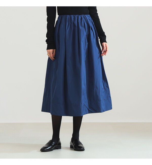 【ビームス　ウィメン/BEAMS WOMEN】 ランダム タック フレアスカート