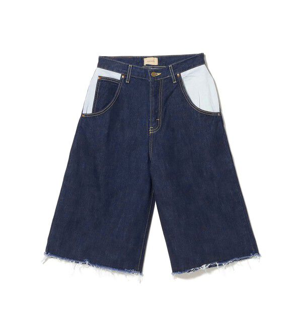 【ビームス　ウィメン/BEAMS WOMEN】 【別注】Lee × maturely / カット オフ ワイド ショートパンツ