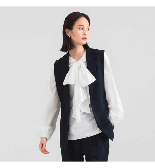 【ビームス　ウィメン/BEAMS WOMEN】 トリアセ テーラードジレ