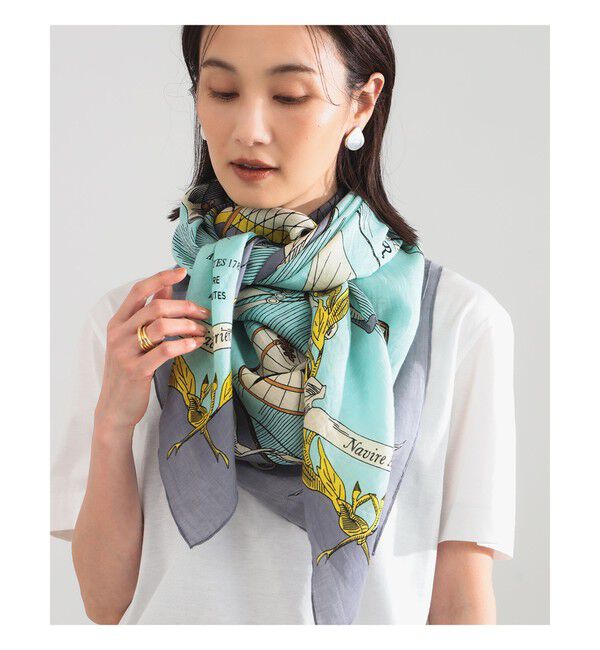 【ビームス　ウィメン/BEAMS WOMEN】 ｍanipuri / バルーン トリップ ストール