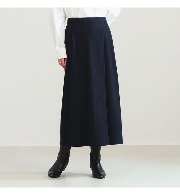 【ビームス　ウィメン/BEAMS WOMEN】 ウール スムース タイトスカート