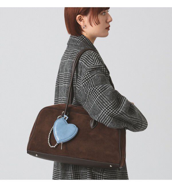 【ビームス　ウィメン/BEAMS WOMEN】 スエード ボストン バッグ 2