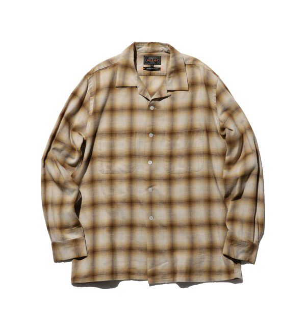 【ビームス　メン/BEAMS MEN】 Open Collar Ombre