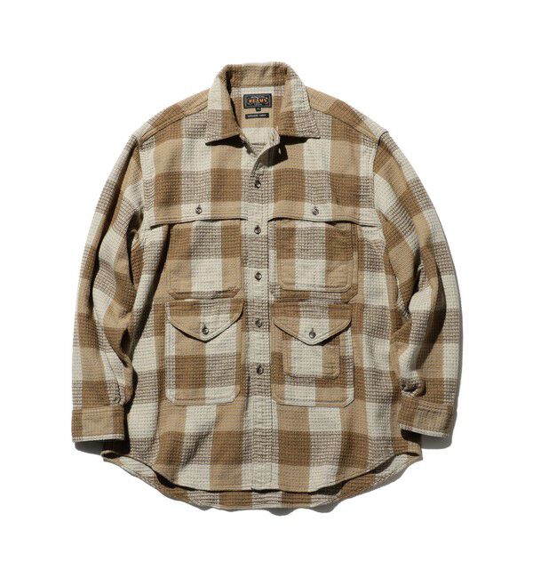 【ビームス　メン/BEAMS MEN】 Adventure Shirt Dobby Block Plaid