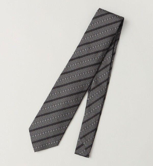 【シップス/SHIPS】 Puccini: フォーマル ワイドストライプ ネクタイ