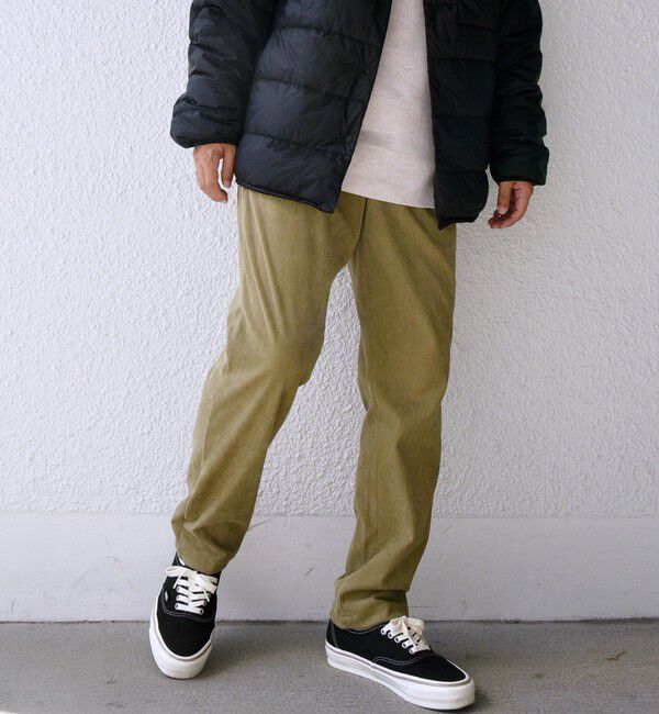 【シップス/SHIPS】 SHIPS any: ストレッチ コーデュロイ テーパード イージー パンツ 24FW◇