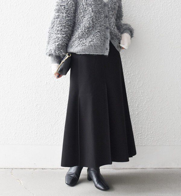 SHIPS any: エア ニードル ストレート ロング スカート（SHIPS any