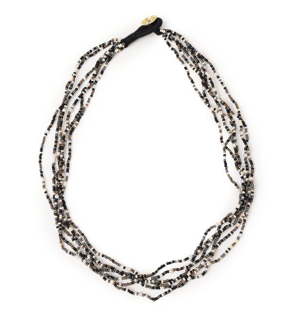 【シップス/SHIPS】 INK+ALLOY:ミックス ビーズ ネックレス