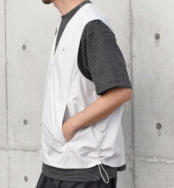 モテ系メンズファッション|【シップス/SHIPS】 SHIPS any:〈撥水加工〉DICROS スピンドル ゲーム ベスト(セットアップ対応)◇