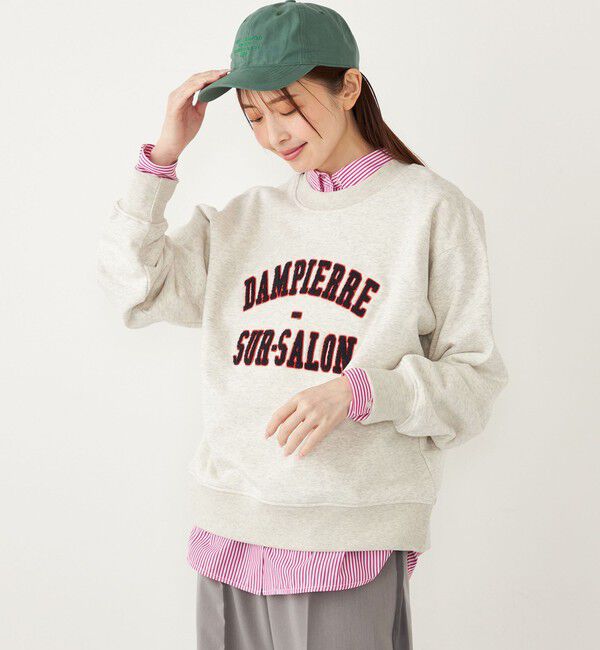 【シップス/SHIPS】 SHIPS Colors:サガラ刺繍 スウェット