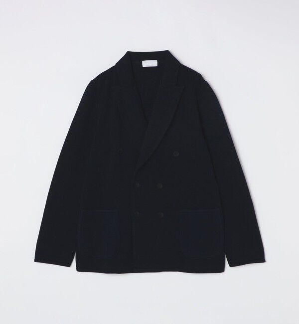 ファッションメンズなら|【シップス/SHIPS】 【SHIPS別注】FLY3: コットン ニット ダブルブレザー