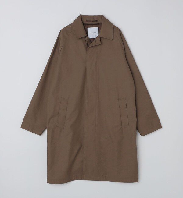 メンズファッションオススメ|【シップス/SHIPS】 CARRARO: コットン/ナイロン ステンカラー コート