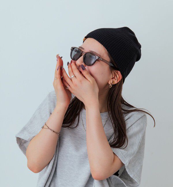 【シップス/SHIPS】 SHIPS any: ワンポイント ピスネーム 2WAY ワッチキャップ (ユニセックス)◆