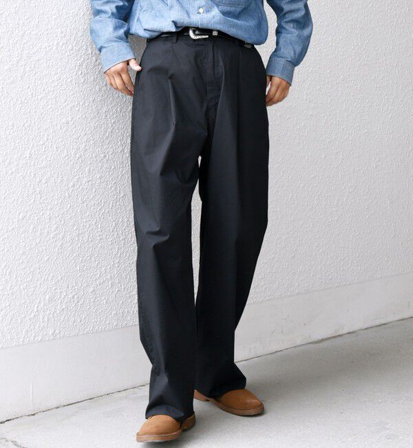 ファッションメンズなら|【シップス/SHIPS】 SHIPS any:〈洗濯機可能〉MERROW ワイド 1タック イージー チノパンツ◇