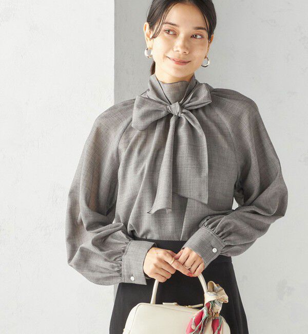 追加》ブリーズメッシュショートフードブラウス（NOBLE）｜ルミネの