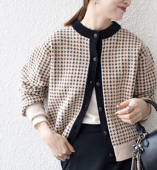 アルアバイル　シアーカットジャガードカーディガン￥28,600 （税込） allureville｜シアーカットジャガードカーディガン | Rakuten