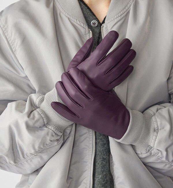 【シップス/SHIPS】 City Ambient Products: シープレザー カラー グローブ