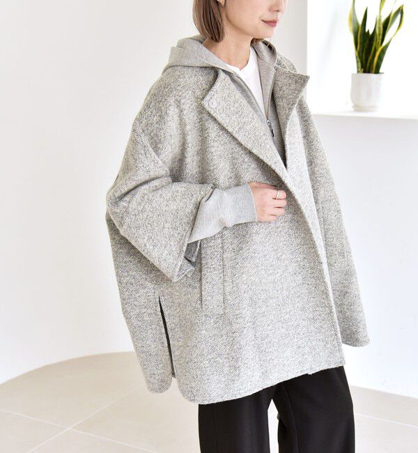 キッドモヘヤミニシャギー クロップドブルゾン（DES PRES）｜ルミネの