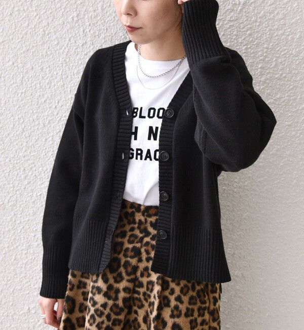 【シップス/SHIPS】 SHIPS Colors:〈手洗い可能〉フラッフィー Vネック カーディガン◇