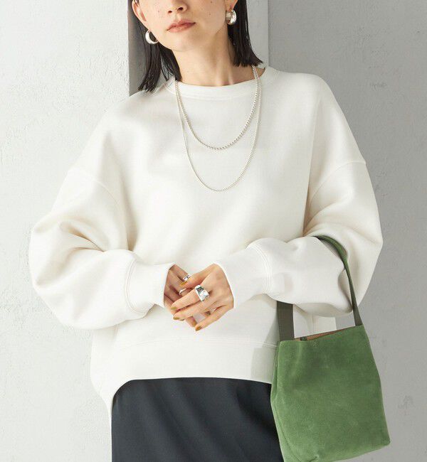 ファッションメンズお薦め|【シップス/SHIPS】 〈手洗い可能〉ラメ ダンボール カットソー