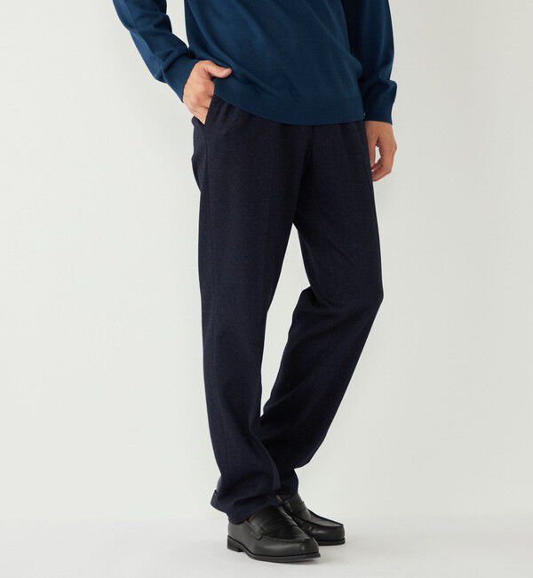 モテ系ファッションメンズ|【シップス/SHIPS】 SHIPS Colors:ムリネ ジャージー イージー スラックス(セットアップ対応可能)