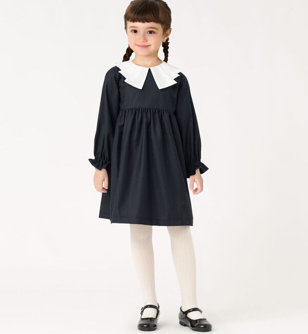 【シップス/SHIPS】 SHIPS Colors:90〜130cm /〈洗濯機可能〉TR タックカラー ワンピース