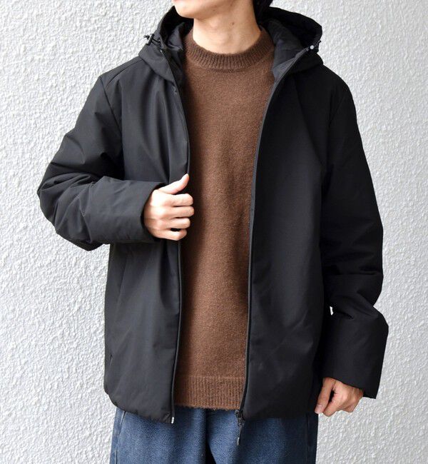 モテ系ファッションメンズ|【シップス/SHIPS】 【WEB限定】SHIPS any:〈撥水/防風/洗濯機可能〉オールウェザー SORONA(R) 中綿 フード ブルゾン◆