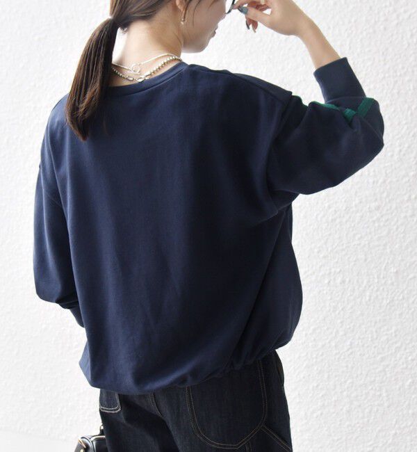 ファッションメンズのイチオシ|【シップス/SHIPS】 《予約》SHIPS any:〈洗濯機可能〉裏毛 バイカラー ドロスト ルーズ スウェット プルオーバー