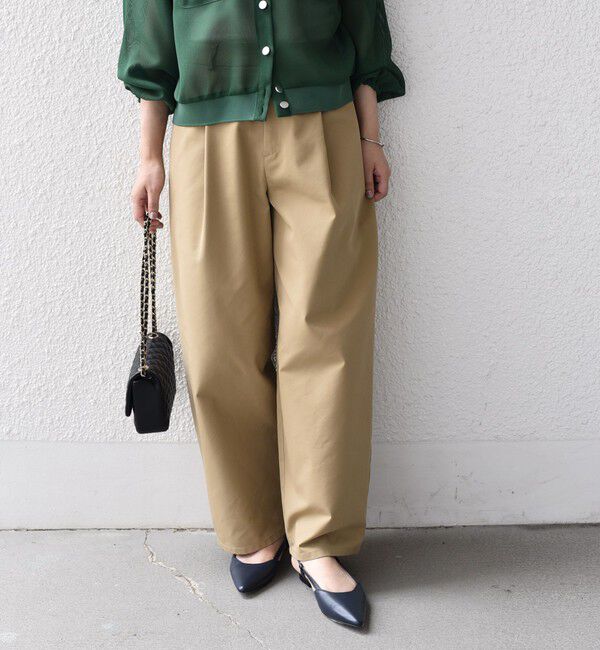 【シップス/SHIPS】 SHIPS Colors:〈洗濯機可能〉TC チノ カーブ パンツ 2