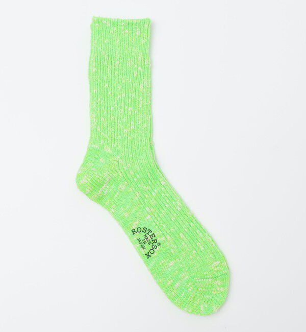 【シップス/SHIPS】 ROSTER SOX: BIG SLUB 60 RIB