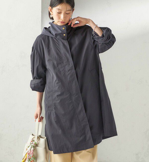 モテ系メンズファッション|【シップス/SHIPS】 《予約》〈手洗い可 / 撥水加工 / UVカット〉 スタンドカラー フード コート