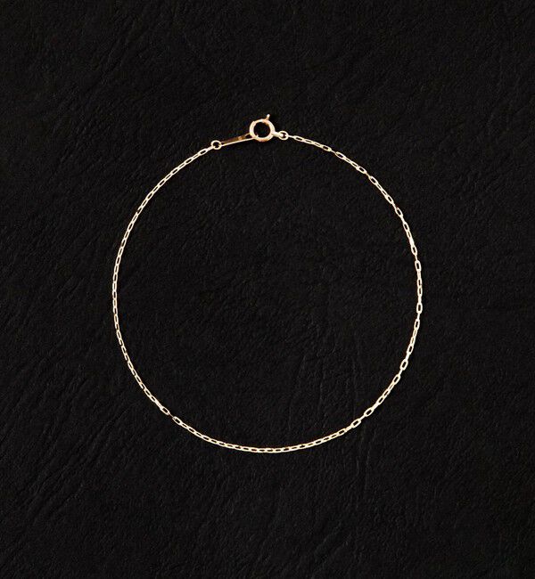 人気メンズファッション|【シップス/SHIPS】 City Ambient Products: K10YG GRIME CUT LONG CABLE CHAIN BRACELET