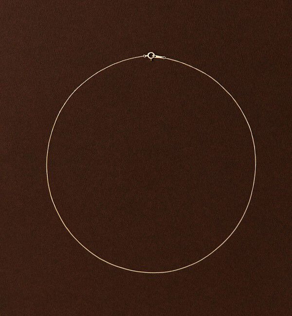 ファッションメンズなら|【シップス/SHIPS】 City Ambient Products: K10YG PLANER CHAIN NECKLACE