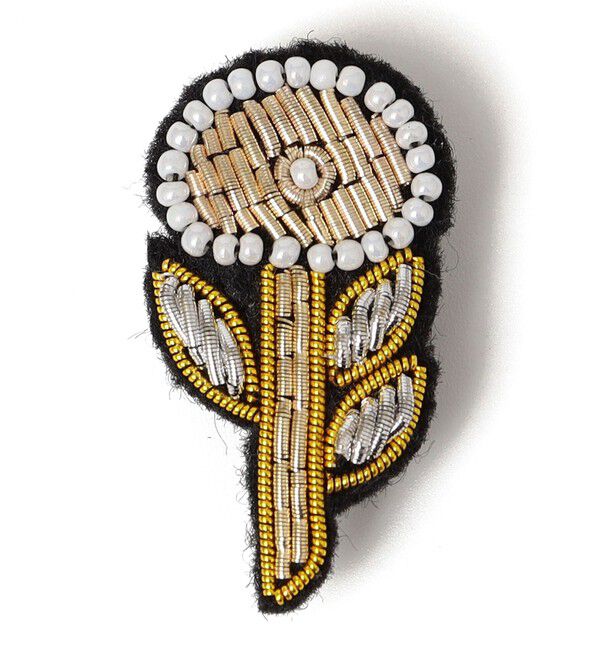 【シップス/SHIPS】 ANATHA:刺繍 ブローチ（モチーフ MIX 2）