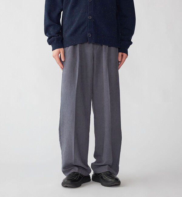 ファッションメンズなら|【シップス/SHIPS】 City Ambient Products: ドレープ 2タック ワイド スラックス