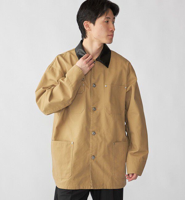 ファッションメンズお薦め|【シップス/SHIPS】 City Ambient Products: オーバーサイズ カバーオール ワーク ジャケット