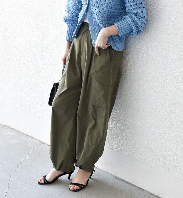 オーガニックギャバカーゴパンツ（allureville）｜ルミネの