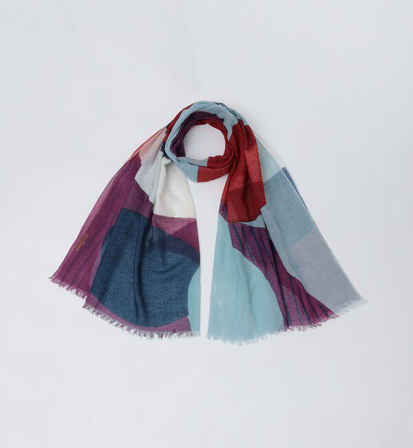 MARCEL LASSANCE: COTTON PRINT STOLE