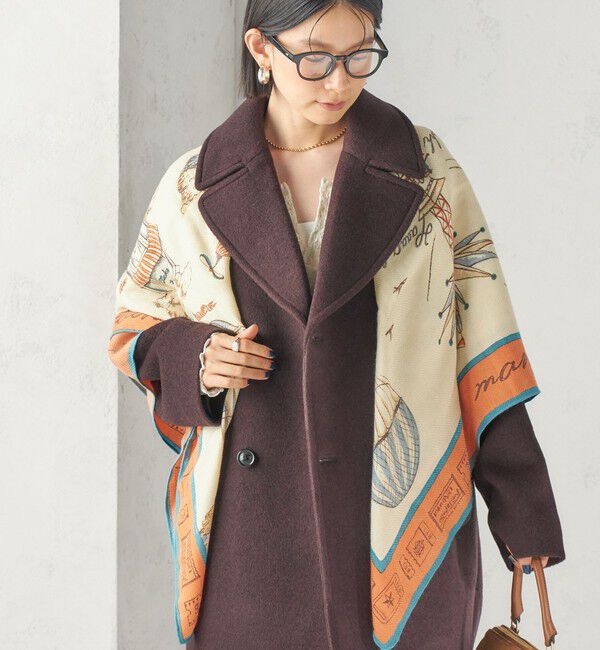 別注】manipuri / バンダナ タッセル ストール（Demi-Luxe BEAMS