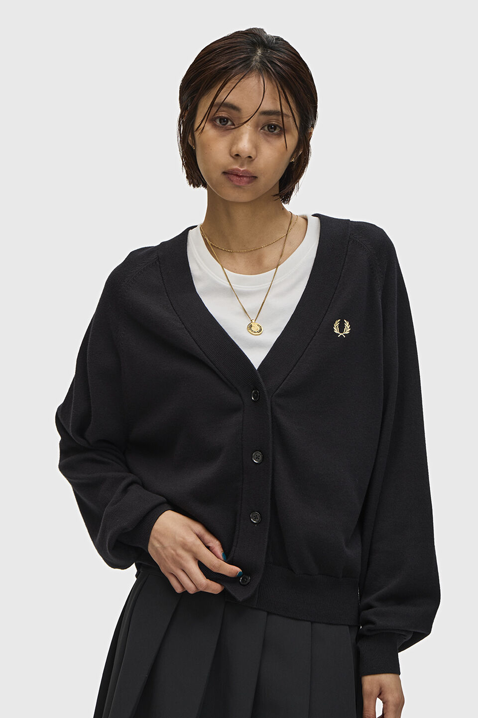 ファッションメンズのイチオシ|【フレッドペリー/FRED PERRY】 V-Neck Cardigan