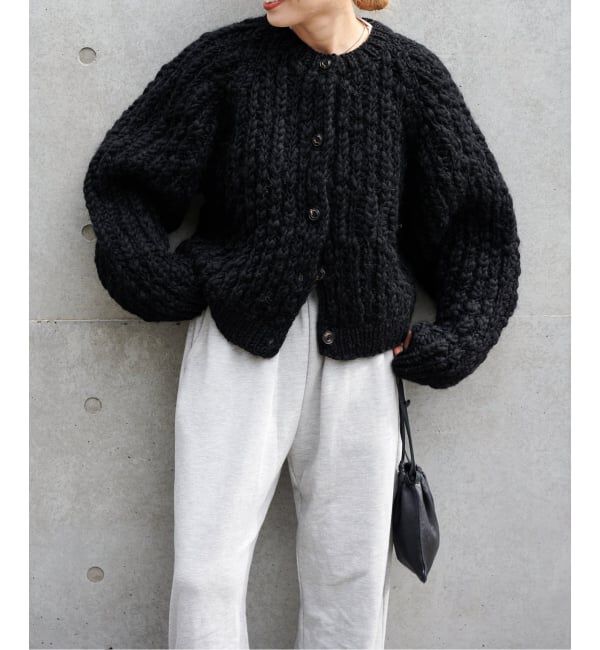 【アウトドアプロダクツ　ユージュアルシングス/OUTDOOR PRODUCTS Usual Things】 ネパールウールハンドニットカーディガン