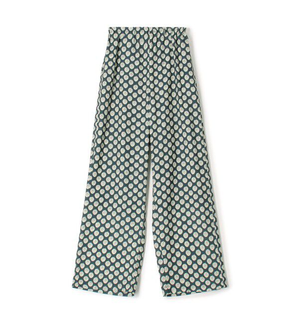 ファッションメンズお薦め|【トゥモローランド/TOMORROWLAND】 ポリエステルプリント ナローストレートパンツ