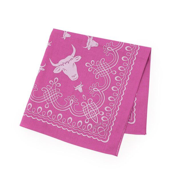 【トゥモローランド/TOMORROWLAND】 コットンプリント バンダナ