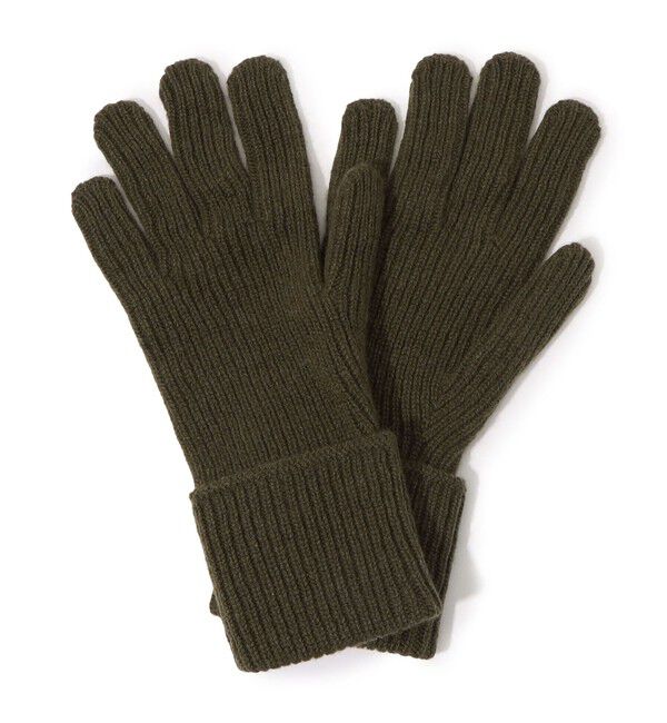 人気ファッションメンズ|【トゥモローランド/TOMORROWLAND】 Johnstons of Elgin カシミヤ リブニット グローブ