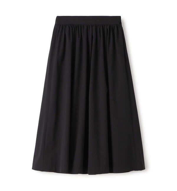 ダブルサテン タックギャザーフレアスカート（MACPHEE）｜ルミネの