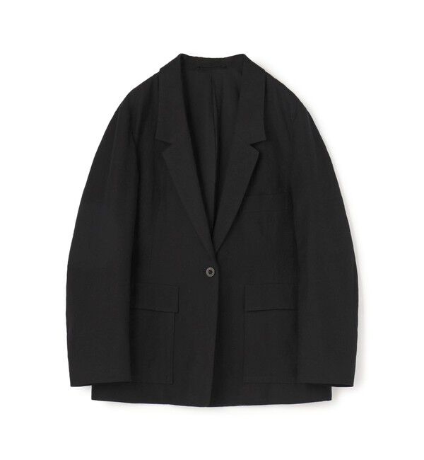 【トゥモローランド/TOMORROWLAND】 ウールリネンギャバジン テーラードジャケット